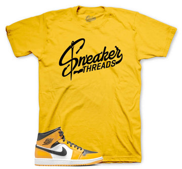 Retro 1 Taxi Shirt - St Logo - Gold