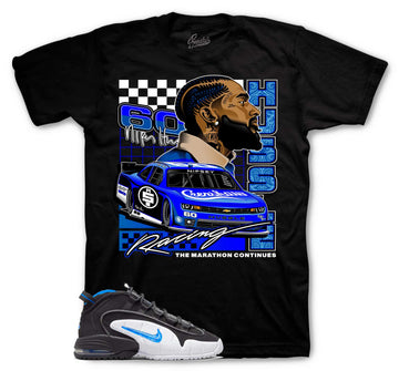 Air Max Penny 1 Orlando Shirt - Crenshaw Racing - Black