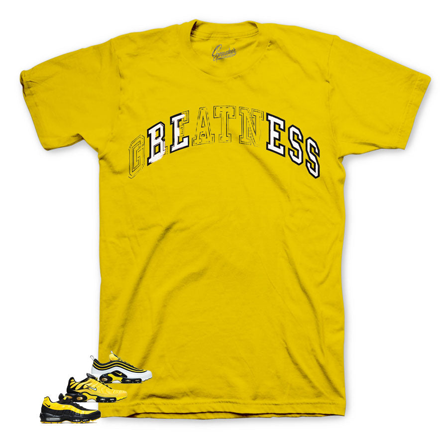 Frequency pack air max tees and shirts match 97, 95 shoes.