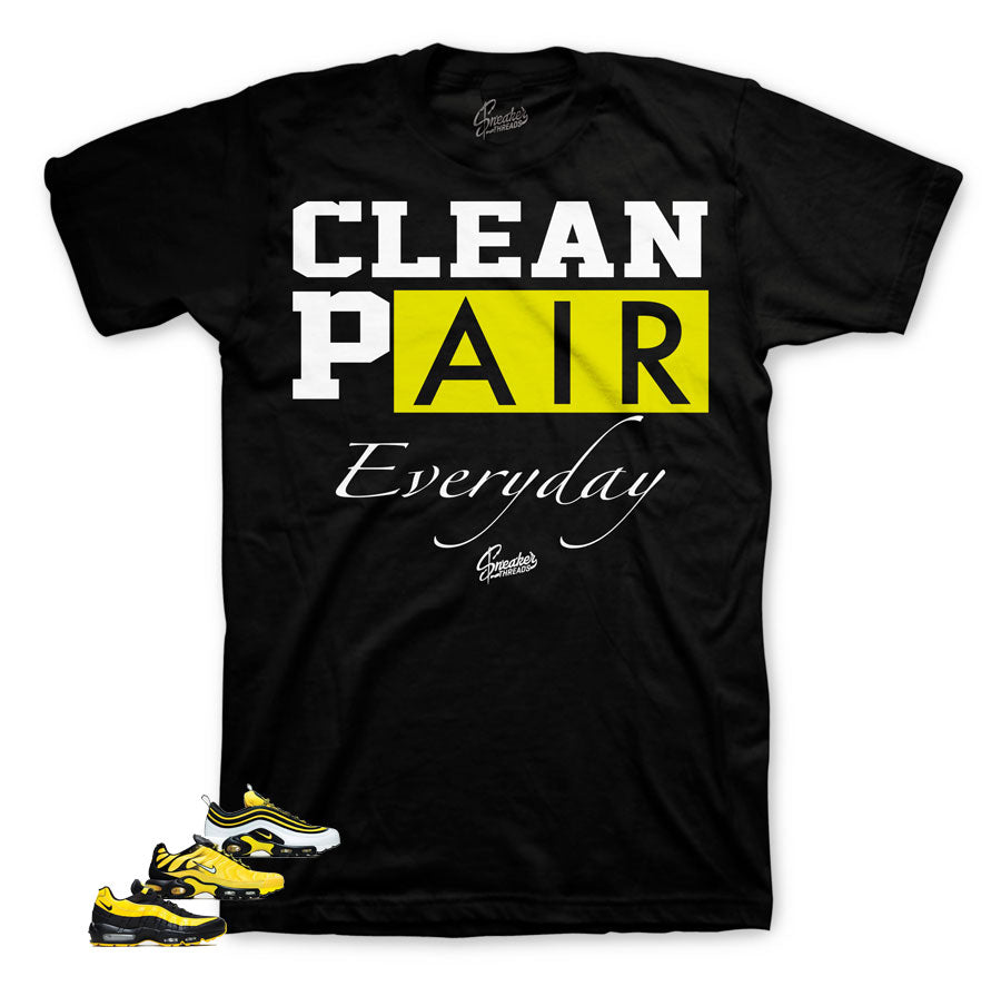 Frequency pack air max tees and shirts match 97, 95 shoes.