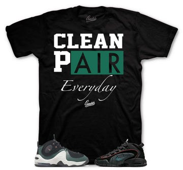Air Max Penny Faded Spruce Shirt - Clean Pair - Black