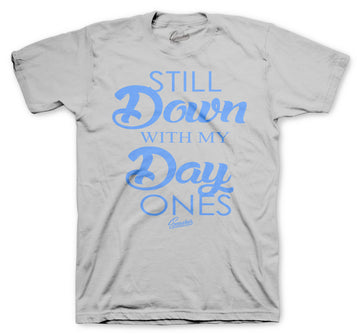 Retro 1 Hyper Royal Shirt - Day Ones - Silver