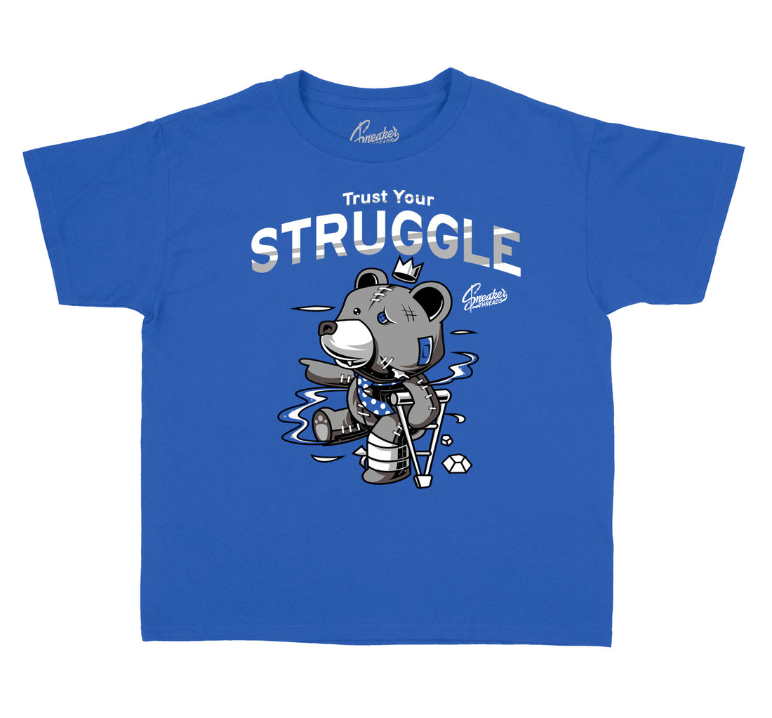 T shirt collection for boys made to match with the Jordan 5 stealth sneaker collection