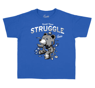 T shirt collection for boys made to match with the Jordan 5 stealth sneaker collection