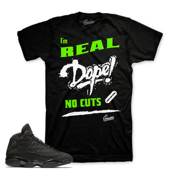 Black cat 13 shirts match Jordan 13 sneaker match tees.