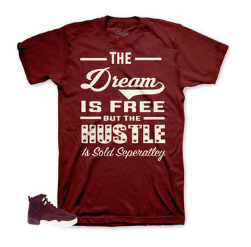 Jordan 12 bordeaux shirts match | Sneaker matching tees .
