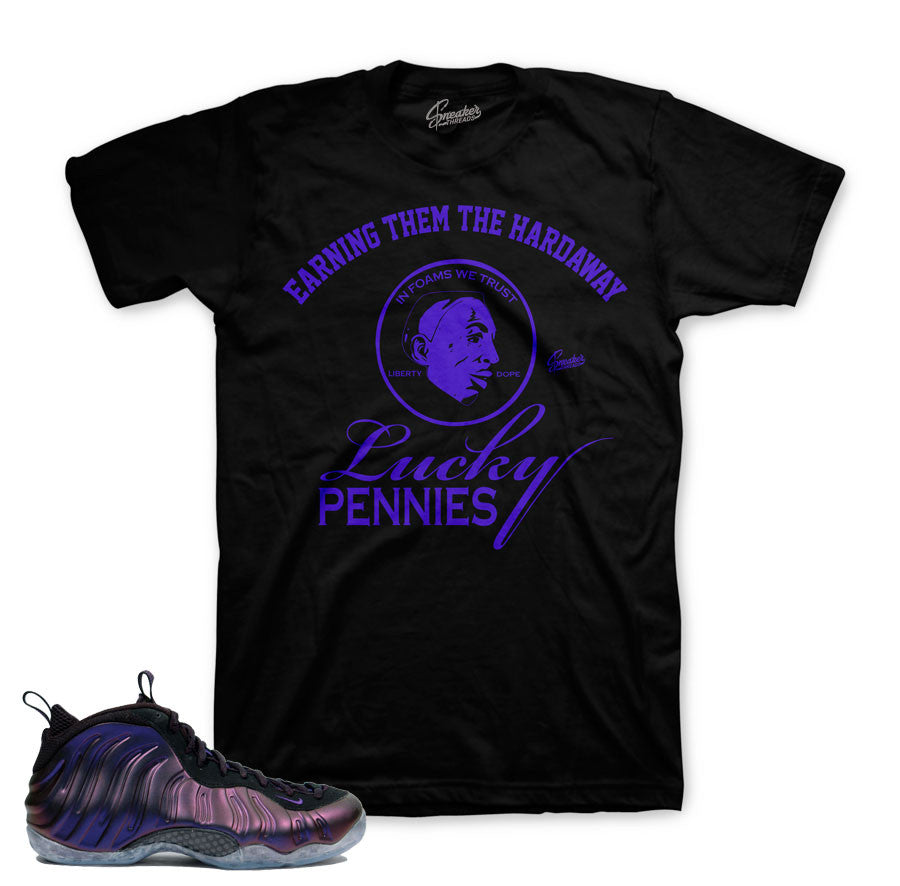 Foamposite eggplant shirts | Official eggplant foam tee