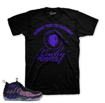 Foamposite eggplant shirts | Official eggplant foam tee
