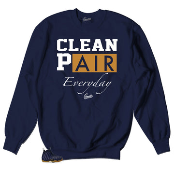 Sweater Collection to match Foamposite Midnight Navy Sneakers