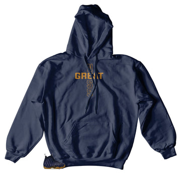 Foamposite Midnight Navy Sneakers matching Hoody designed to match Foamposite Shoe