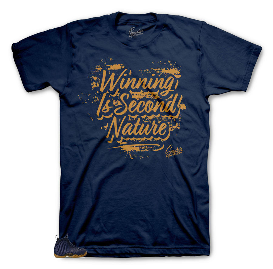 Foamposite Midnight Navy Shoe | shirts match Foamposite midnight navy sneakers