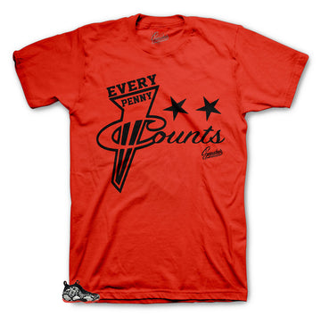 Foamposite Habanero Snakeskin Every Penny shirt to match great