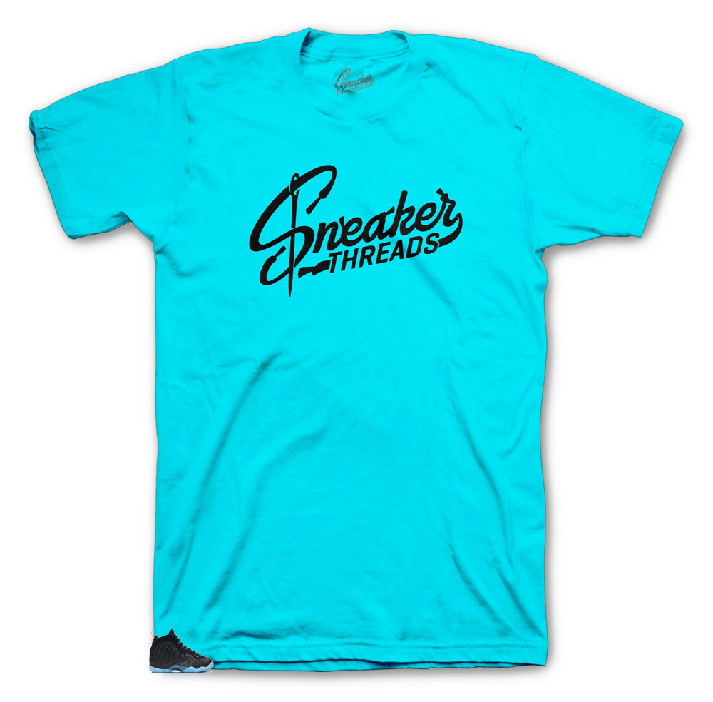 Lagoon match shirts for Foam Lil Hornet | Sneakerthreads men clothing