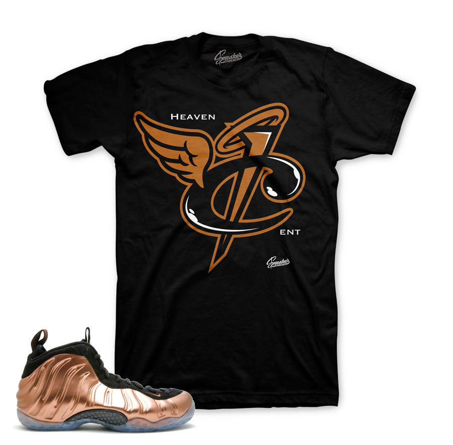 Copper foam official watching sneaker tees foamposite.