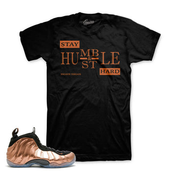 Foamposite copper shirts match foams | Sneaker Tees