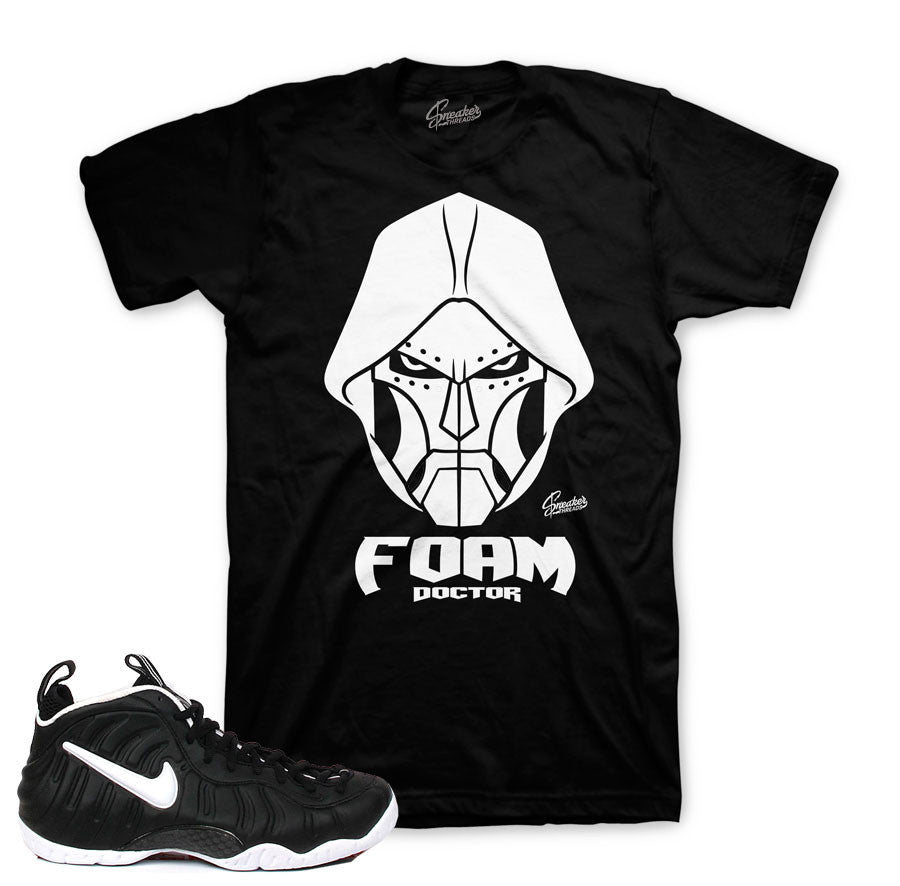 Dr. doom foamposite shirts match foam doom sneaker tees.