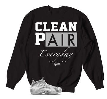 Foamposite Dream A World Sweater - Clean Pair - Black