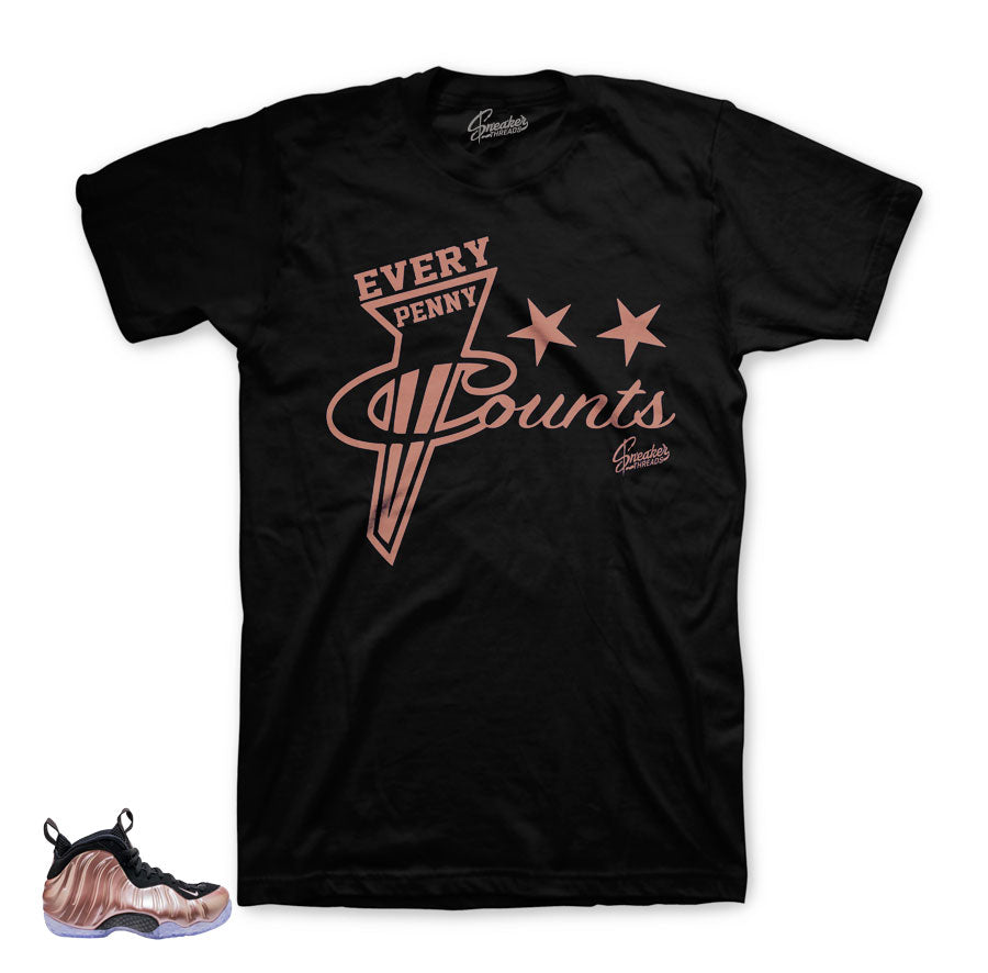 Elemental rose foamposite tees match rose foam perfectly.