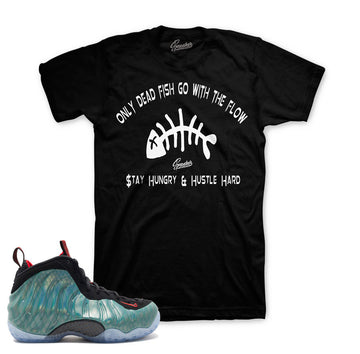 Foamposite gone fishing shirts match foam sneaker tees.