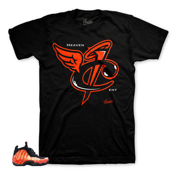 Shirts to match foamposite habanero red shoes and foam habanero sneakers.