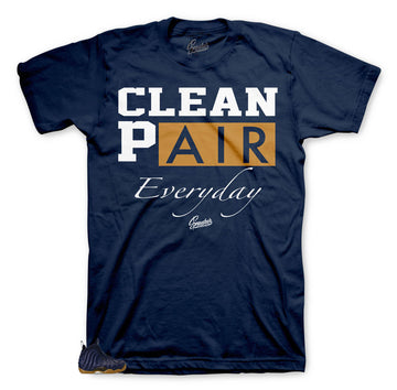 Foamposite Midnight Navy sneaker | Foamposite sneaker midnight navy has shirts matching