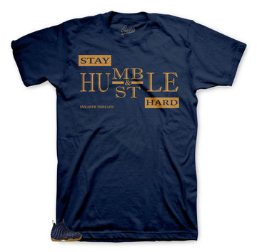 Foamposite Midnight Navys Sneaker | Sneaker Foamposite Midnight Navy matching tee collection