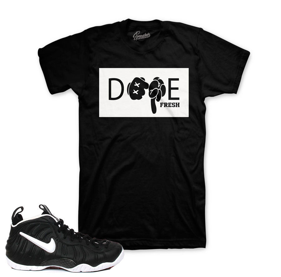 Foamposite dr. doom tee match foam dr. doom sneaker shirts.