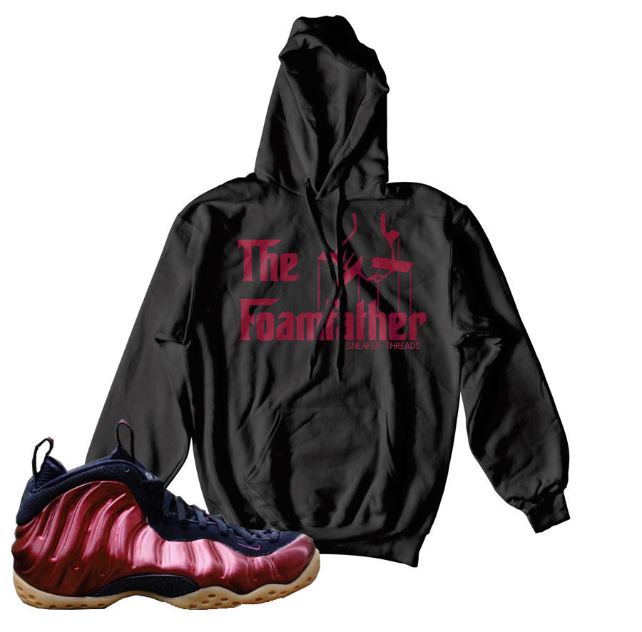 Hoodies match foamposite night maroon gum hoody.