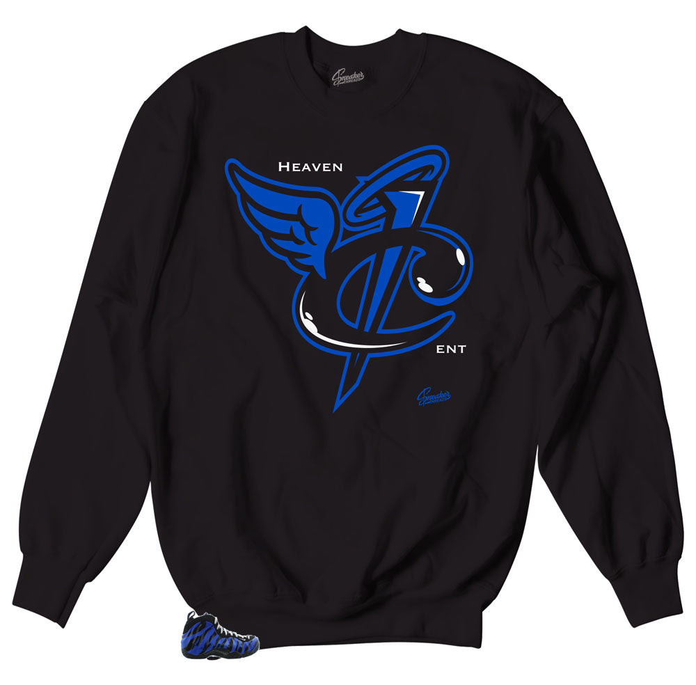 Foamposite Memphis tigers sneaker sweaters match foams.