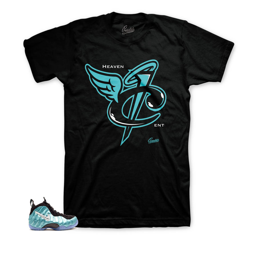 Foamposite shirts match | Island green foam tees shirts.
