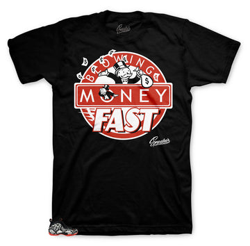 Foamposite Habanero Foam Fast money shirt to match shoes
