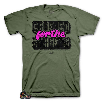 Foamposite floral sneaker collection matches shirt designed to match foamposite floral sneaker