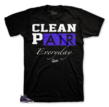 Official matching fomaposite iridescent tees for foam sneakers.