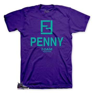 iridescent foamposite sneaker tees match foams perfectly.