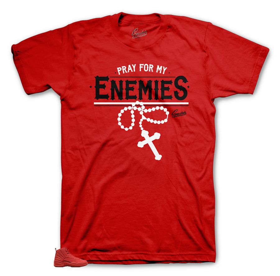 Gym Red 12 Enemies red shirt to match perfect