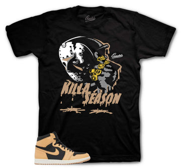 Retro 1 Heirloom Shirt - Killa Season - Black