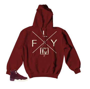 Hoody match Jordan 12 bordeaux retro 12 matching hoodies.
