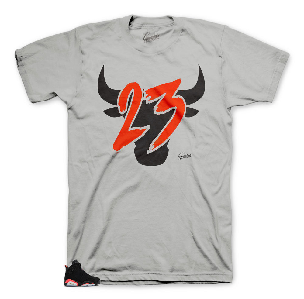 Sneaker tees match Jordan 6 Infrared | Trust no one sneaker tee.