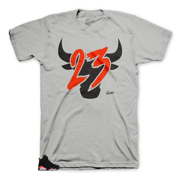 Sneaker tees match Jordan 6 Infrared | Trust no one sneaker tee.
