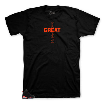 The best tees to match Jordan 6 infrared shoes.