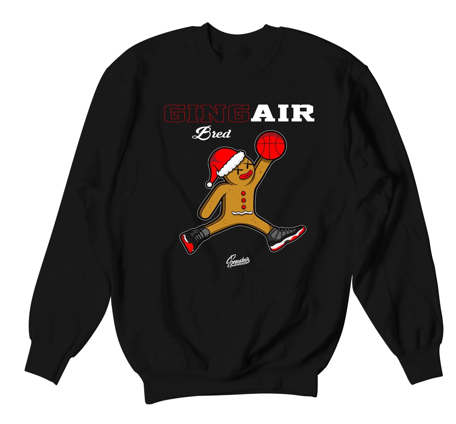 Jordan 11 Bred Sweater Collection to match release