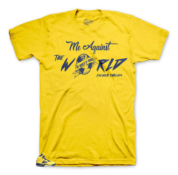 Jordan 5 Michigan Against The World shirt to match perfect
