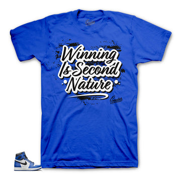 Jordan 1 game royal shirts match | Official sneaker tees website.