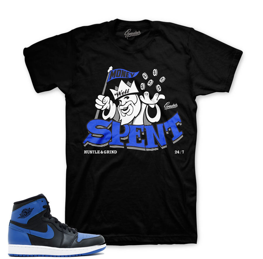 Shirt match Jordan 1 Royal OG shoes | Sneaker Match Tees