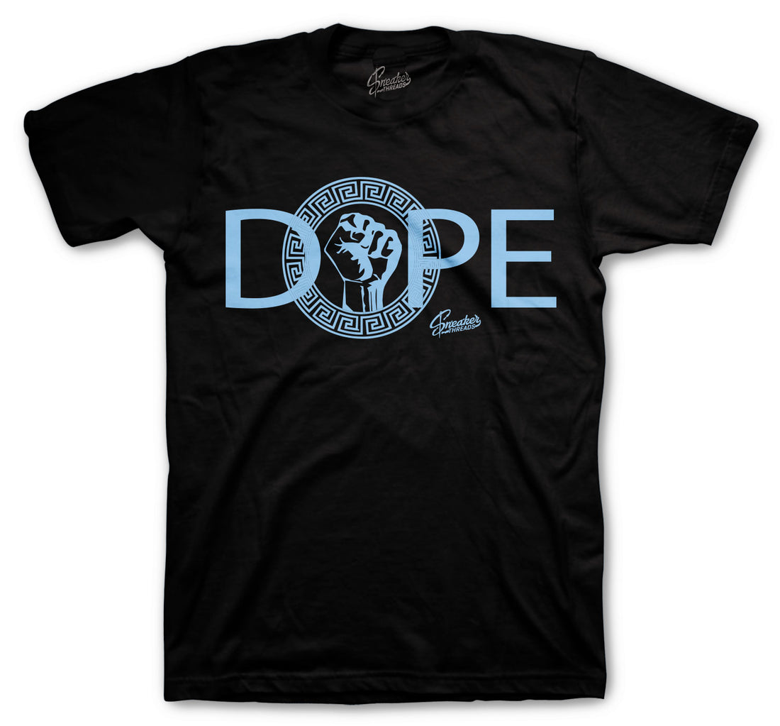 Black tees to match the jordan 1 university blue sneaker