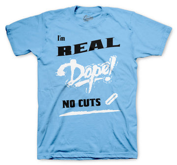 Retro 1 Uni Blue Shirt - No Cuts - Blue
