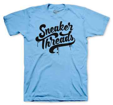 Retro 1 Uni Blue Shirt - ST Drip - Blue