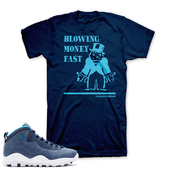 Tees match Jordan 10 LA retro 10's LA city pack sneaker tees.
