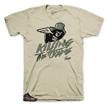 Woodland camo 10 Jordan sneakers have tee collection designed to match
