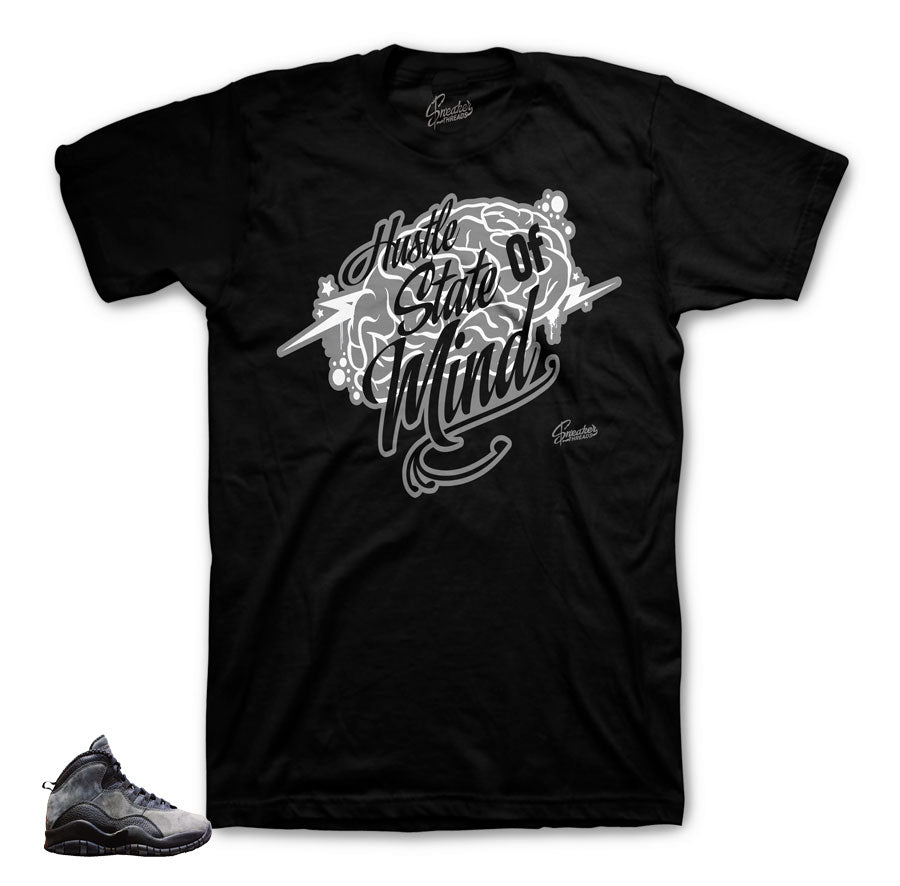 Jordan 10 shadow shirts match | Official matching apparel match shoes.